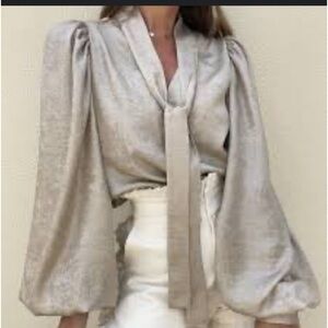 Vita Grace Gold shimmer blouse